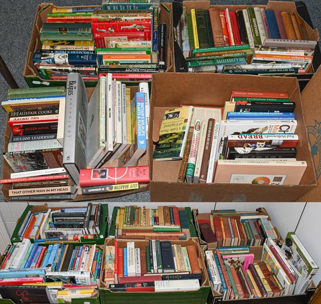Lot 391 - Miscellaneous books: mainly 20th century, sorted into substantial groups including gardening...