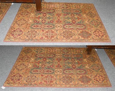Lot 1010 - A matched pair of machine made Laura Ashley rugs, each of 17th century Transylvanian design,...