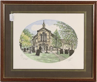 Lot 1041 - A collection of 20th/21st century prints and watercolours, landscapes and townscapes, a...