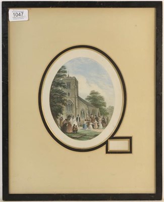 Lot 1047 - Abraham Le Blond (1819-1894) Six oval prints, titled and with blind stamps (6)