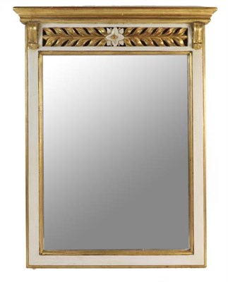 Lot 1048 - A reproduction gilt bevelled glass mirror, a pair of rosewood framed miniatures, and four 19th...