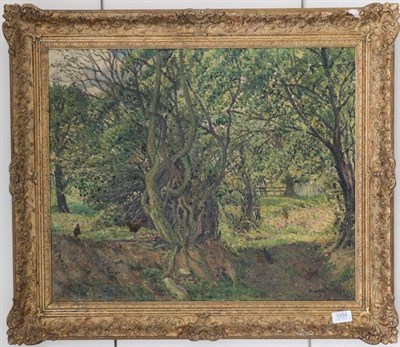 Lot 1054 - Ernest Forbes RBA (1879-1962) Country landscape, together with a further work by the same hand,...