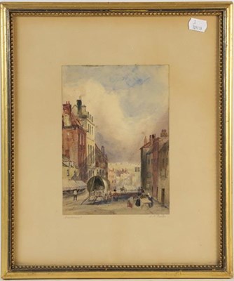 Lot 1074 - J W Booth (20th century) Horse and plough, signed oil on board, 25cm by 40.5cm, together with horse