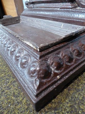 Lot 1256 - A Christopher Dresser for Coalbrookdale Victorian cast iron stick stand, 155cm