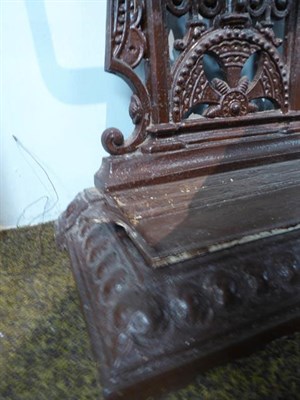 Lot 1256 - A Christopher Dresser for Coalbrookdale Victorian cast iron stick stand, 155cm