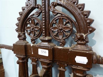 Lot 1256 - A Christopher Dresser for Coalbrookdale Victorian cast iron stick stand, 155cm