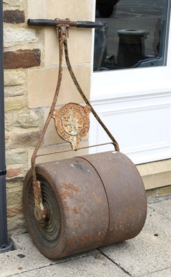 Lot 1354 - A Victorian garden roller, T Green & Son Ltd, Leeds & London
