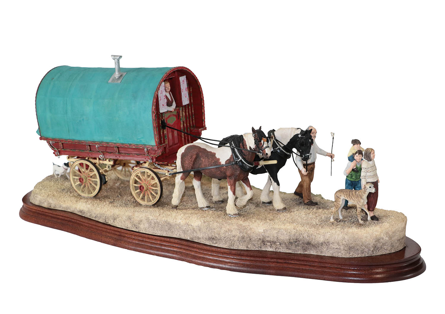 Lot 41 - Border Fine Arts 'Travelling Home from Appleby Fair', model No. B0775 by Ray Ayres, limited edition