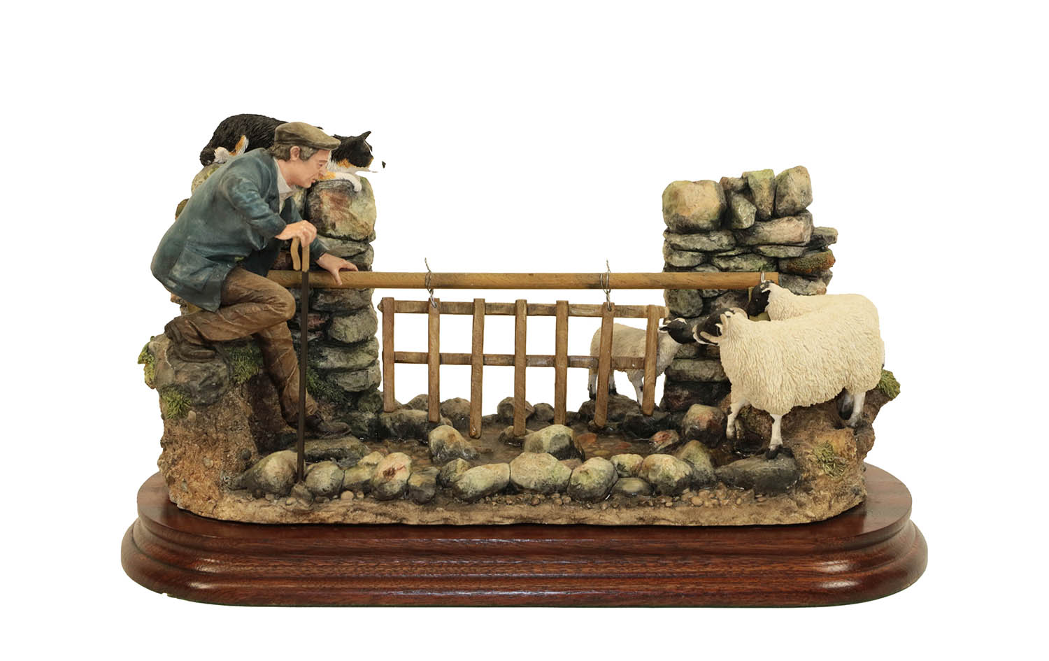 Lot 87 - Border Fine Arts 'To The Rescue', model No. B1100 by Hans Kendrick, limited edition 46/600, on wood