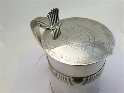 Lot 2018 - A George III Silver Tankard, Maker's Mark IC, Possibly for John Carter, London, 1776, tapering...