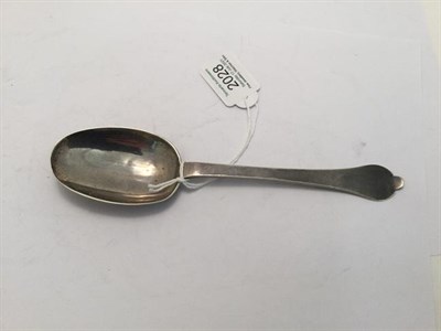 Lot 2028 - A Charles II Silver Trefid Spoon, by Lawrence Jones, London, 1688, the tapering handle engraved...
