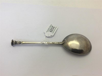 Lot 2029 - A Charles I Silver Seal-Top Spoon, by Daniel Cary, London, 1638, the faceted slightly tapering...