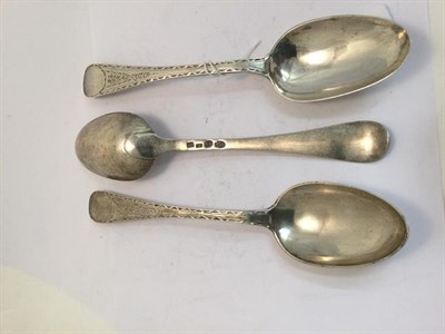 Lot 2046 - A Set of Six Danish Silver Table-Spoons, by Fredrik Moritz Klose, Copenhagen, Circa 1790, each with
