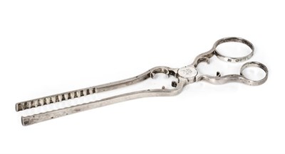 Lot 2079 - A Pair of Victorian Silver Asparagus-Tongs, by John Aldwinckle and Thomas Slater, London, 1889,...