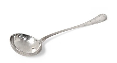 Lot 2081 - A Victorian Silver Soup-Ladle, by William Hutton and Sons, London, 1899, Hanoverian pattern,...