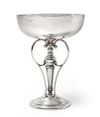 Lot 2100 - An Edward VII Silver Pedestal-Bowl, by James Dixon and Sons, Sheffield, 1906, the bowl circular, on