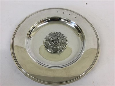 Lot 2115 - An Elizabeth II Silver Armada Dish, by C. J Vander, London, 1963, circular, the rim incised...