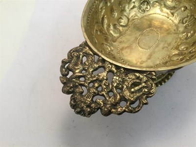 Lot 2119 - A Dutch Silver-Gilt Brandy-Bowl, Marked With Pseudomarks, Probably Second Half 19th Century,...
