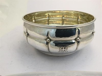 Lot 2127 - A Danish Silver Bowl, Probably by K. C. Hermann, Copenhagen, 1925, shaped circular, the lower...