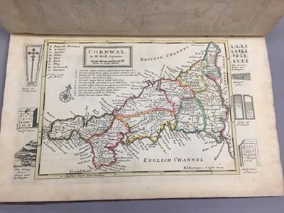 Lot 6 - Moll (Herman). A Set of Fifty New and Correct Maps of England and Wales, etc. With the Great...