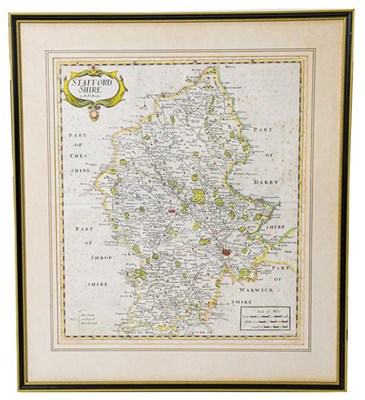 Lot 7 - Morden (Robert). Four county maps, [London]: Abel Swale, Awnsham and John Churchill, [1695 or...