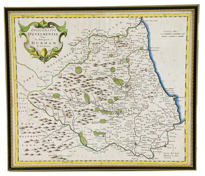Lot 7 - Morden (Robert). Four county maps, [London]: Abel Swale, Awnsham and John Churchill, [1695 or...