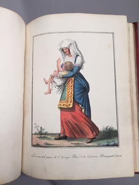 Lot 26 - Italy; Kingdom of Naples. Volume of prints depicting costume and trades, c.1810-30. 4to (275 x...