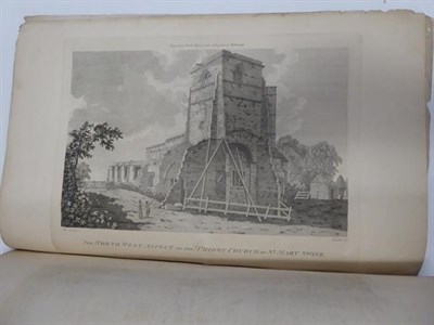 Lot 36 - Davis (J. Scarlett). Twelve Views in Lithography, of Bolton Abbey,. Wharfedale, Yorkshire, 1st...