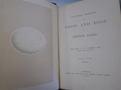 Lot 60 - Morris (Francis Orpen). A History of British Birds, 2nd edition, London: Bell and Daldy, 1870....