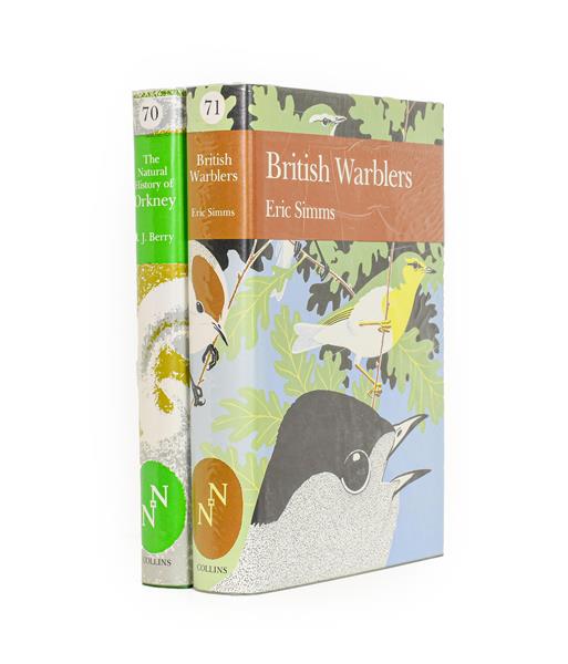 Lot 63 - New Naturalists. The Natural History of Orkney [and:] British Warblers. London: Collins, 1985....