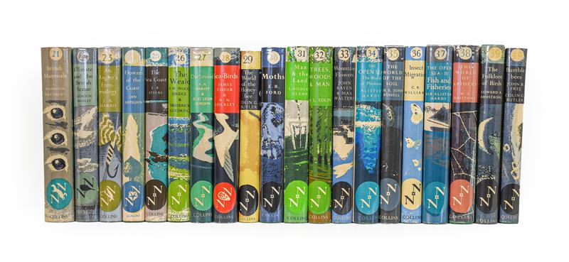 Lot 68 - New Naturalists. Numbers 21-40, London: Collins, 1952-8. 20 volumes, 8vo, original green cloth,...