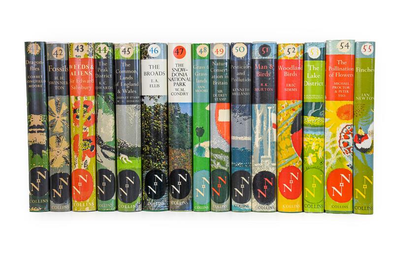 Lot 69 - New Naturalists. Numbers 41-55, London: Collins, 1960-72. 15 volumes, 8vo, original green...