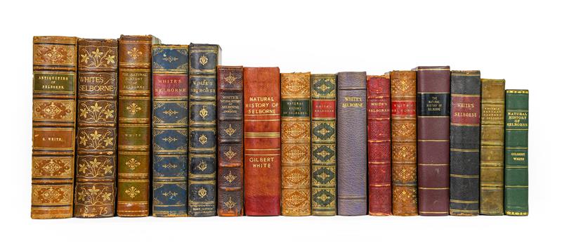 Lot 82 - White (Gilbert). Group of finely bound copies of The Natural History and Antiquities of...