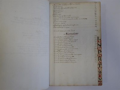 Lot 93 - Cookery. Manuscript receipt book of Ann Broke [Brooke], c.1678-92. [24] 1-59 61-76 78-88 90-336...
