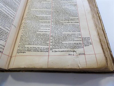 Lot 100 - Bible (English; Authorised). [The Holy Bible containing the Old Testament and the New: newly...