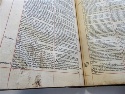 Lot 100 - Bible (English; Authorised). [The Holy Bible containing the Old Testament and the New: newly...