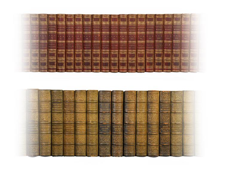 Lot 115 - Dickens (Charles). Works. Library Edition, London: Chapman and Hall, 1858-9. 22 volumes, 8vo (190 x