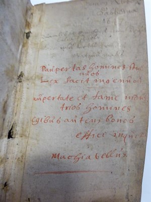 Lot 120 - Machiavelli (Niccolo). Historiae Florentinae libri octo, Leiden: Hieronymus de Vogel, 1645....