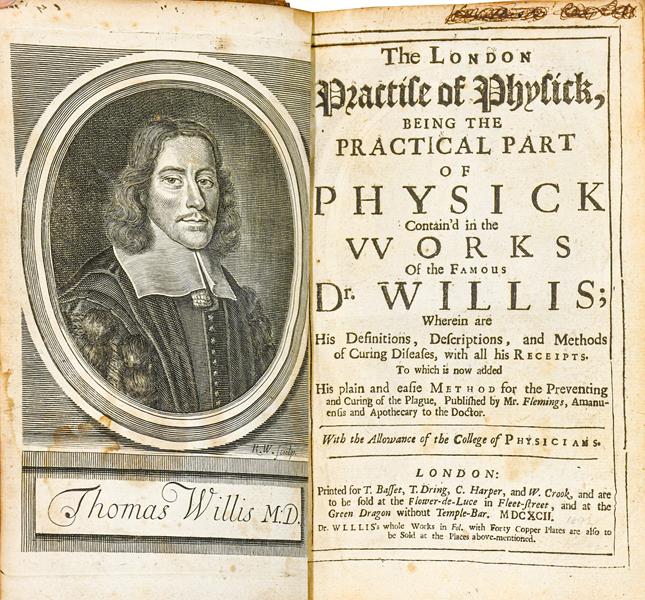 Lot 128 - Willis (Thomas). The London Practice of Physick, being the Practical Part of Physick, contain'd...