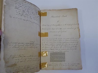 Lot 137 - Elizabethan estate-book. Manuscript estate-book of Thomas Cony of Bassingthorpe, Lincolnshire,...