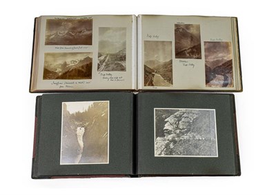 Lot 151 - Cartes de visite. An album of about 80 cartes de visite, c.1870. 4to album (305 x 230 mm),...
