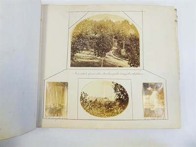 Lot 152 - China, Singapore & Malaysia. Photograph album, c.1869 and earlier. Oblong folio (340 x 380 mm),...