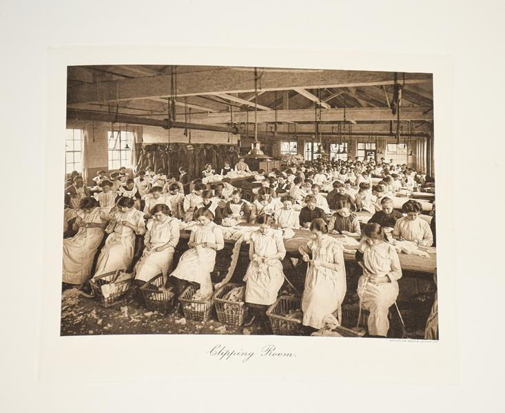 Lot 155 - Lace-making. Visit of Their Majesties King George V and Queen Mary to the Works of Birkin &...