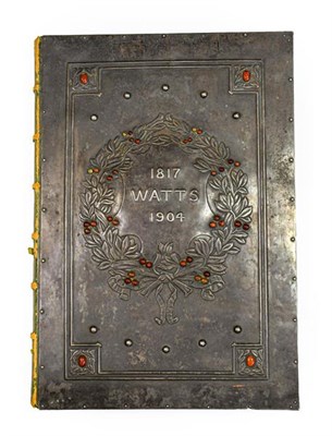 Lot 167 - Watts (George Frederic, 1817-1904). Memorial volume produced by Christopher Hatton Turner...