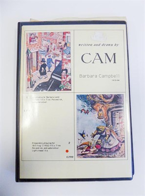 Lot 169 - Campbell (Barbara Mary, 'Cam', 1913-1984). Collection of original artwork, c.1945-50. Comprising 33