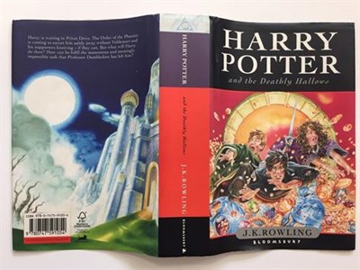 Lot 185 - Rowling (J. K., 1965-). Harry Potter and the Deathly Hallows, London: Bloomsbury, 2007. 8vo,...