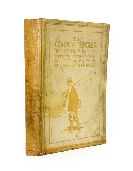 Lot 187 - Thorpe (James, illustrator). The Compleat Angler, or the Contemplative Man's Recreation ... by...