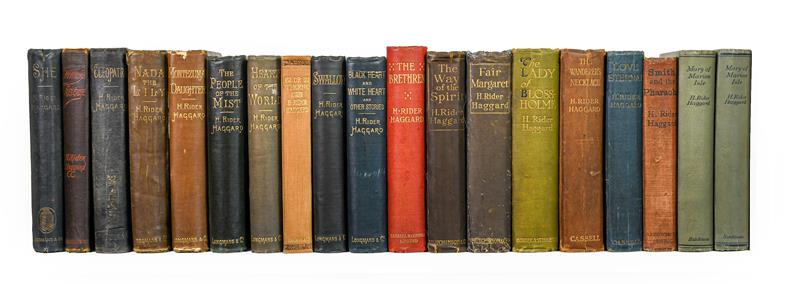 Lot 193 - Haggard (H. Rider). A collection of his novels, all 1st editions, all 8vo, original cloth, and...