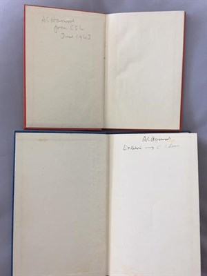 Lot 198 - Lewis (C. S., 1898-1963). Group of presentation copies to Cecil Harwood, 1942-62, comprising:  1) A