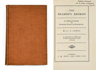 Lot 202 - Lewis (C. S., 1898-1963). The Pilgrim's Regress. An Allegorical Apology for Christianity,...